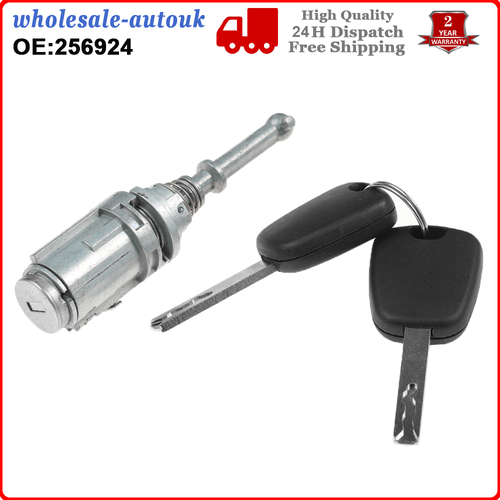 Auto Front Left Door Lock Assembly Fit for Citroen C3 Pluriel 2003-2010 w 2 Keys - 第 1/9 張圖片