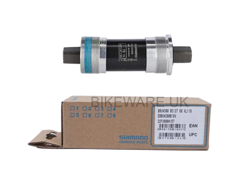 Boxed Shimano UN300 BSA Bottom Bracket BB 68X118mm Square Taper Sealed Cartridge - Image 2 of 4