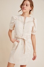 New Anthropologie Lorette Seamed Mini Dress Size 2 MSRP: $158
