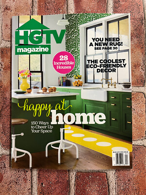 HGTV Magazine Mar/Apr 2024 - ''Happy at Home'' Eco-Friendly Decor & MORE!