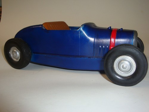 Vintage All American Hot Rod Tether Car - Late 40s - 50s - Ford Roadster Style!! - Picture 11 of 13