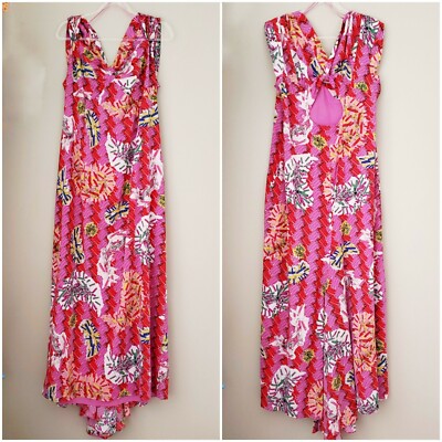 Zac Posen NWT Women's Plus Size 22 Safety Pin Dress for Target Maxi  Sweetheart | eBay