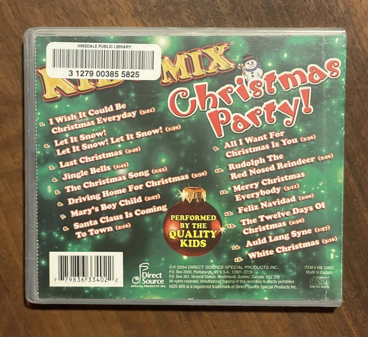 Kids Mix: Christmas Party by Various Artists (CD, Aug-2004