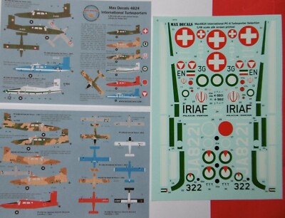 Pilatus PC-6 Turbo Porter - Decals 1/48