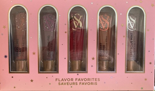 NEW Victoria's Secret Flavored Lip Gloss Gift Set, New In Box