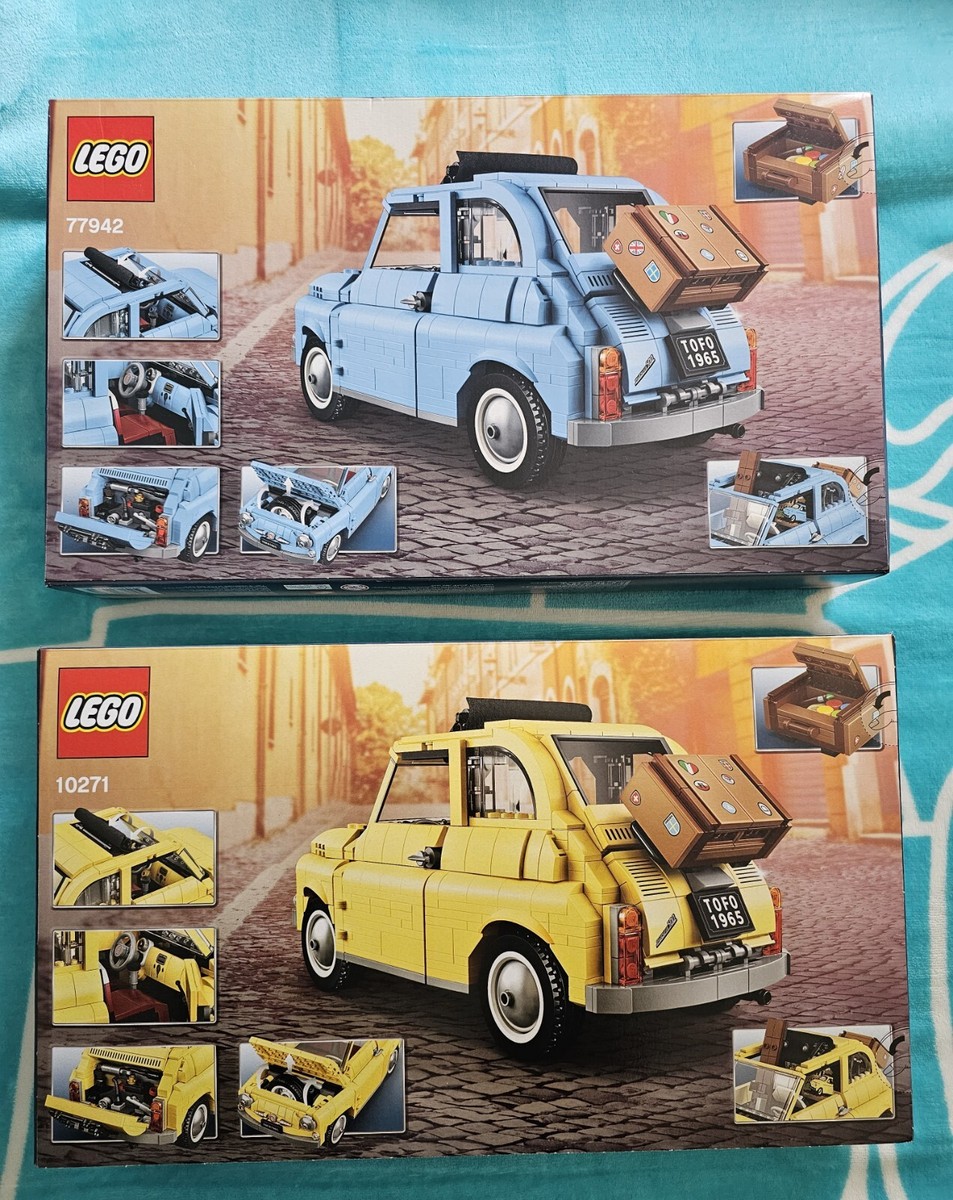 10271 Fiat Blue Lego Fiat Lego 77942 FIAT 500 In Baby Blue Limited
