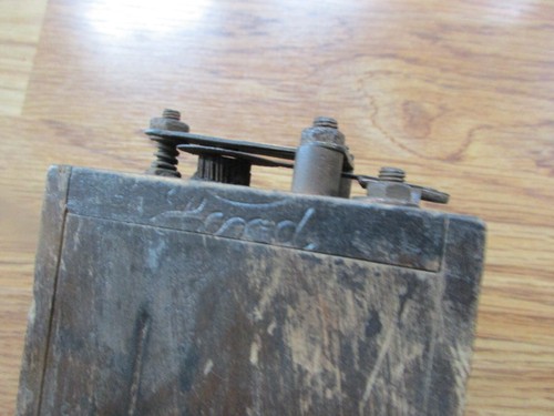 Old Ford Ignition Coil Wood Box Antique Buzz - Picture 2 of 7