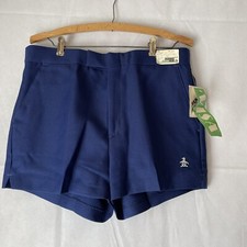 Vintage 1960's-70's Munsingwear Active Wear Navy Blue Shorts Sz 36 NWT Deadstock