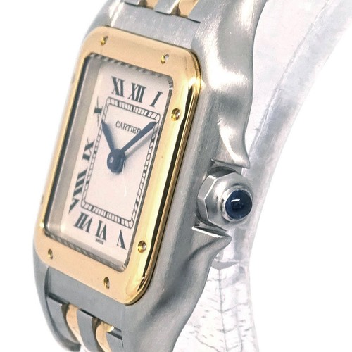 Cartier Panthere SM Quartz Watch SS 18KYG 176252 - Picture 3 of 7