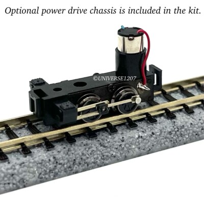 Nn3/Nm/Nj Scale 0-4-2 Baldwin Steam Locomotive Kit w/Power Drive