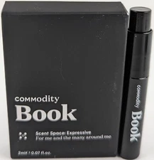 Commodity Book Scent Space: Expressive 2ml Sample Spray