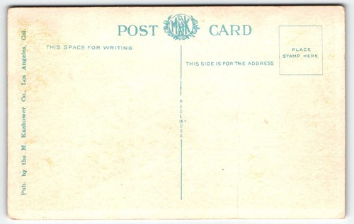Postcard Swede's Cut Ridge Route Los Angeles to Bakersfield Calif CA UNP - Picture 2 of 2