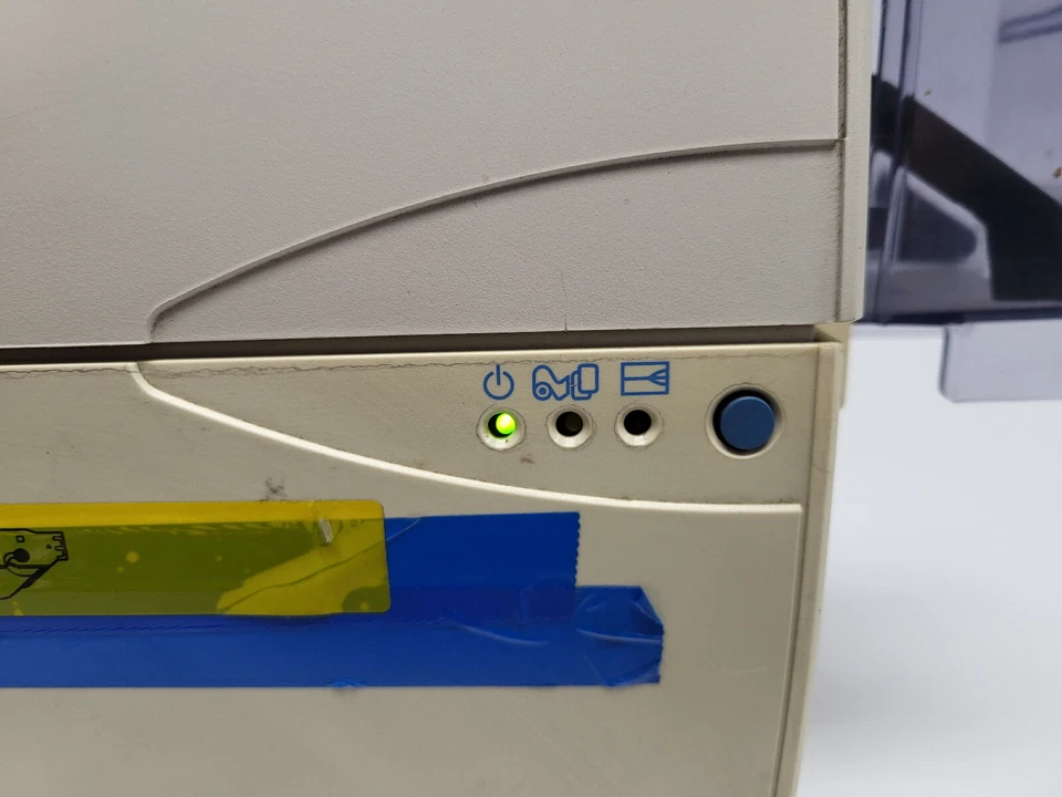 Zebra Eltron P310 Thermal ID Card Printer Parts (Powers On, Untested) - Image 2 of 4