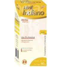 Indian Hen  Colorless Smelless Powder Straightening Henna 80g - Divina Dama