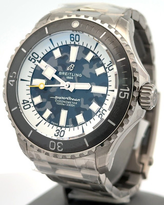 Breitling  Superocean Automatic 46 Super Diver Titanium Men's E10379351B1E1 BNIB