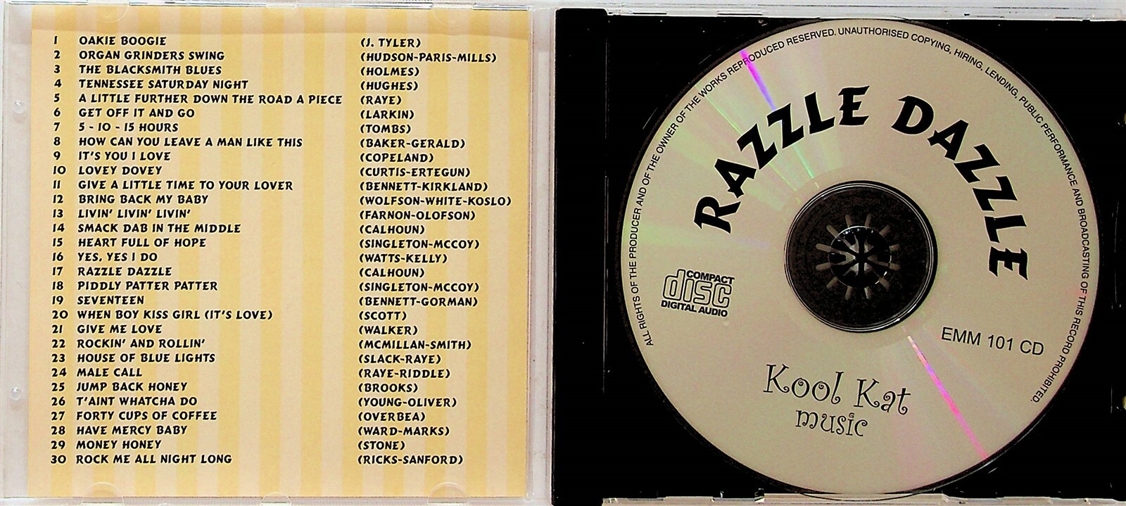 Ella Mae Morse ‎ Razzle Dazzle CD (1995) The Best of/Rock n Roll R&B