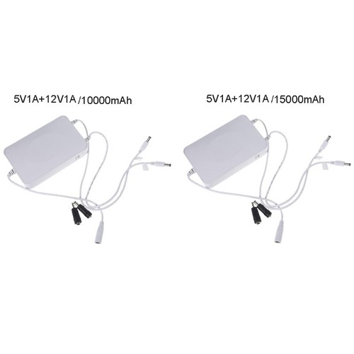 12V+5V 1A UPS Uninterrupted Backup Power Supply for Wireless Router Home Camera - Zdjęcie 3 z 25
