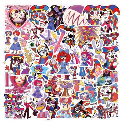 The Amazing Digital Circus mix stickers（10-50 pcs）- US seller，FAST SHIPPING