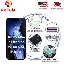 For iPhone XR 11 13 14 15 PRO MAX 16 PLUS LCD Screen Replacemet 3D Touch /Tools