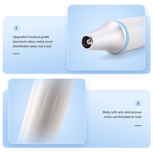Scaler piezoelettrico ad ultrasuoni dentale manipolo HW-3H adatto EMS VRN Scaler - Foto 4 di 20