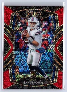 2020 Panini Select #249 Jake Fromm /49 RC Disco Red Prizm Excellent