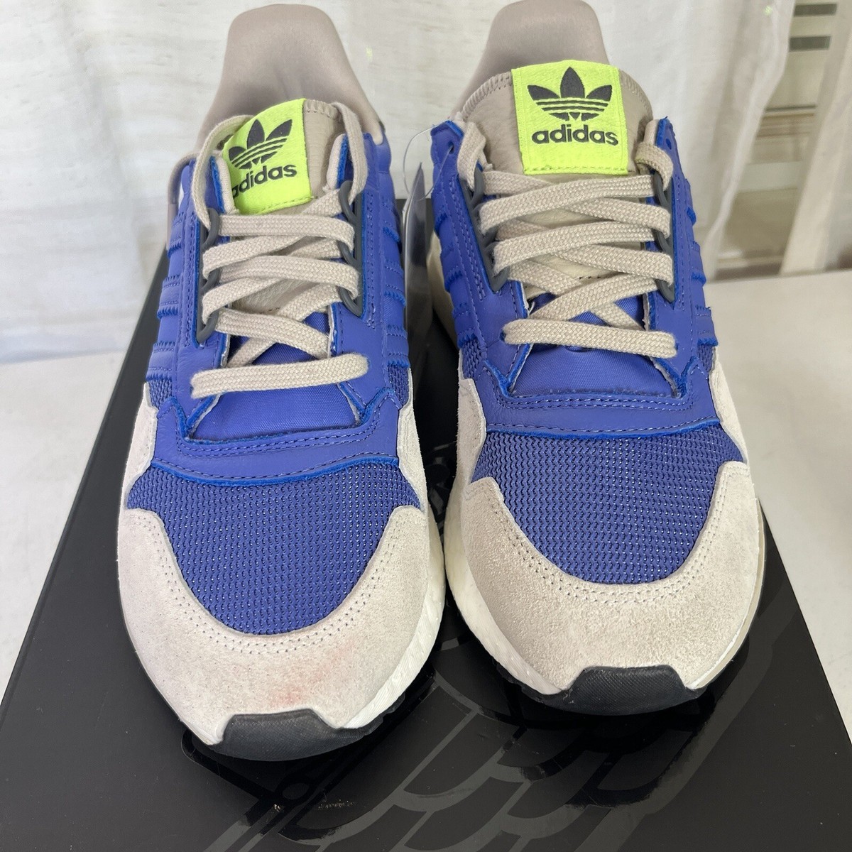 しぇり Adidas Originals ZX 500 RM Real Lilac BD7867 Mens Size 6
