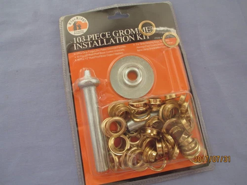 103pc GROMMET REPAIR KIT AWNINGS TENTS REPLACEMENT INSTALLATION TOOL
