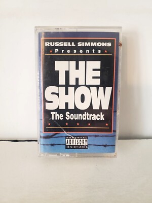 ''The Show'' soundtrack Cassette Tape (1995), feat: 2Pac, Redman, Dr. Dre, Onyx