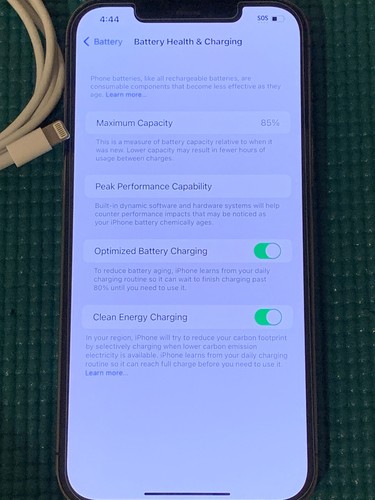 Apple iPhone 12 Pro Max- 128GB - Graphite (Unlocked) A2342 (CDMA + GSM) - Afbeelding 8 van 9