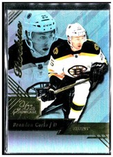 2016-17 Fleer Showcase Flair Brandon Carlo #47 H5R2K