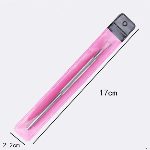 Nail Cuticle Pusher & Nail Scraper Manicure Cuticle Remover Stainless Steel Tool - Picture 9 of 10