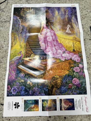 Buffalo Games Puzzle Josephine Wall Melody in Pink Glitter 1000 PCS - Picture 2 of 3