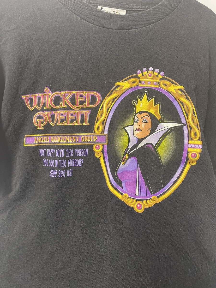 Disney villians vintage 90s Wicked Queen shirt Walt Disney Disney villians vintage 90s Wicked Queen shirt Walt Disney