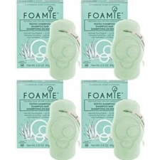 Foamie Shampoo Bar With Aloe Vera For Dry Hair Intensely Hydrating -4 pack