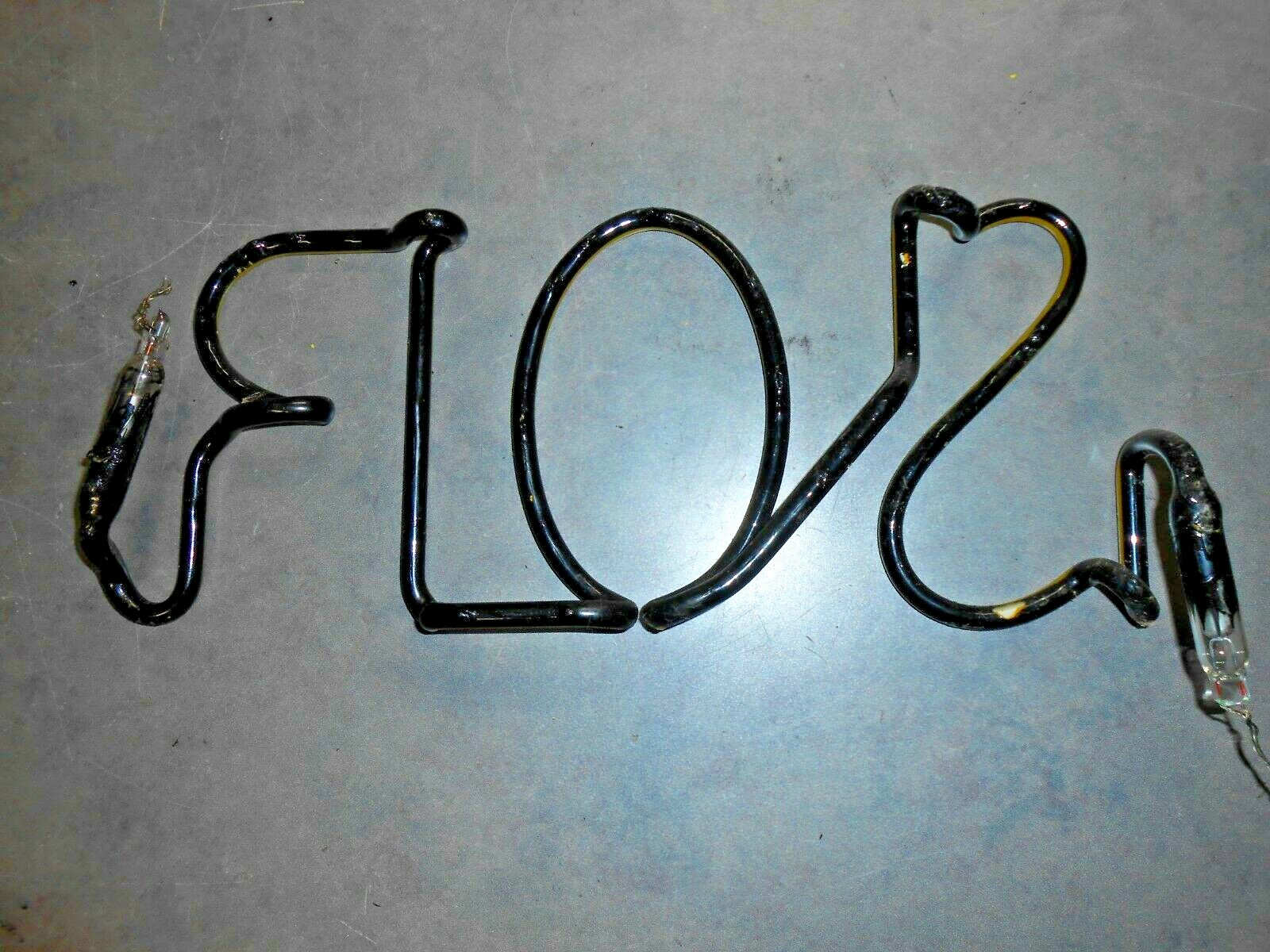 Neon Beer Sign Repair Parts. "SOR" Vintage, Yellow Exc Condition, eBay