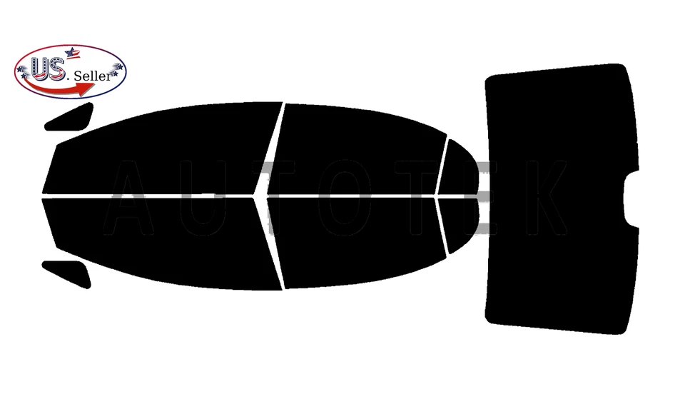 Оконная пленка PreCut для всех сторон любой оттенок % для седана Honda Civic 2006-2011 - Изображение 2 из 4