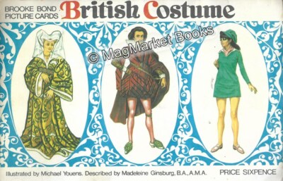 BROOKE BOND · PICTURE CARD ALBUM · BRITISH COSTUME · COMPLETE SET