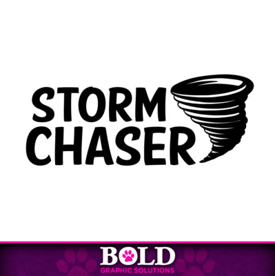 5'' Storm Chaser Decal Window Bumper Sticker Car Tornado Weather Train Spotter EF