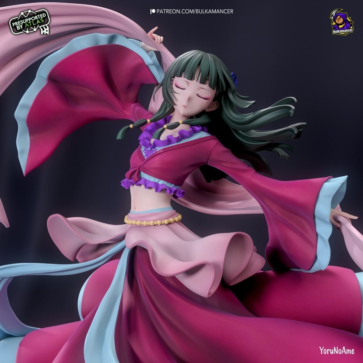Kusuriya no Hitorigoto, Maomao Figure, Statue 8K not painted