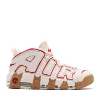 DV1137-002 Nike Air More Uptempo White Red Gum (Women's) | eBay