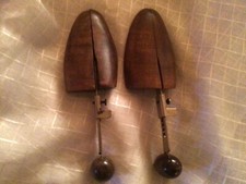 Vintage Wood And Metal Shoe Stretchers 3