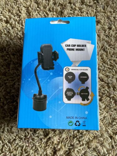 Universal Car Mount Adjustable Gooseneck Cup Holder Cradle for Cell Phone - Picture 2 of 3