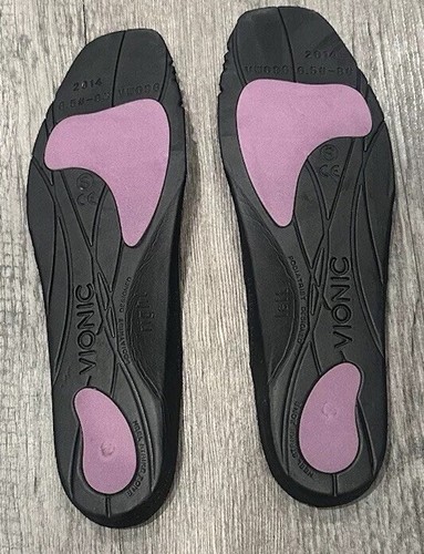 Vionic Damenschuhe TVW4571 POWELL marineblaue Loafer flache bequeme Stoff-Slipper, 7,5 - Bild 17 von 20