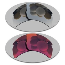 Silver Midnight Sun Lenses Replacement For-Oakley Flak 2.0 XL OO9188 Polarized