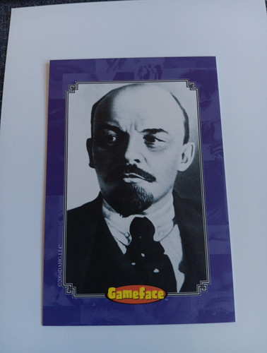 Vladimir Lenin 2004 Gameface Game Rare Card Russian Revolution Leader - Picture 1 of 2