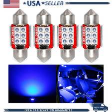 De3175 Led Blue Bulb 31mm Festoon Interior Dome Light 4 Pack De302color Blue De3175 Led Blue Bulb 31mm Festoon Interior Dome Light 4 Pack De302color Blue