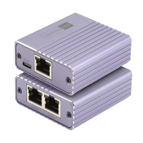 Brand New RJ45 Ethernet Splitter LAN Extender High Speed 1000Mbps Adapter - Afbeelding 25 van 27
