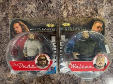 Lot Of 2 Big Lebowski The Dude Hoodie & Walter Special Mission 2008 Bif Bang Pow