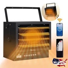 Smart Electric 5000W Garage Heater Ceiling Mount 240V Hard Wired For Indoor Use