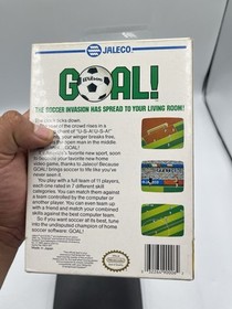 GOAL!  (Nintendo NES, 1989) Complete In Box, CIB Authentic Tested OEM NTSC Copy